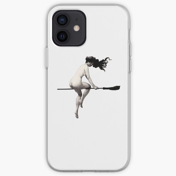 Albert Joseph Penot - Witch on Broom iPhone Soft Case