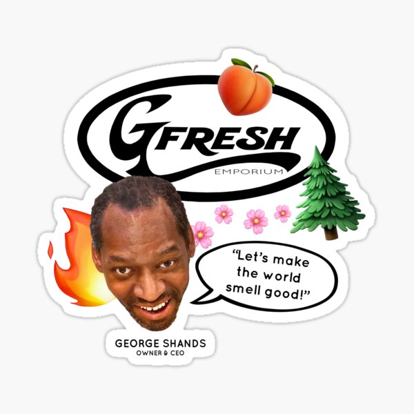 GFresh On A Mission Sticker