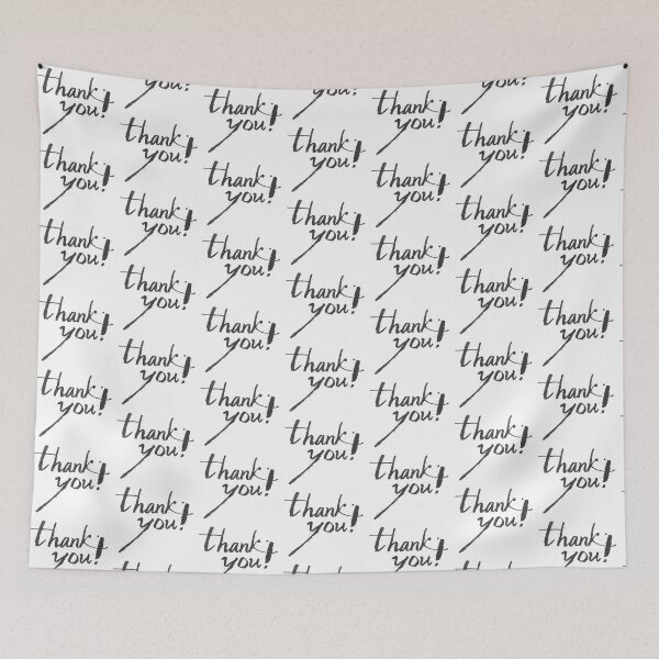Item preview, Thank you calligraphy designed and sold by Septaliger.