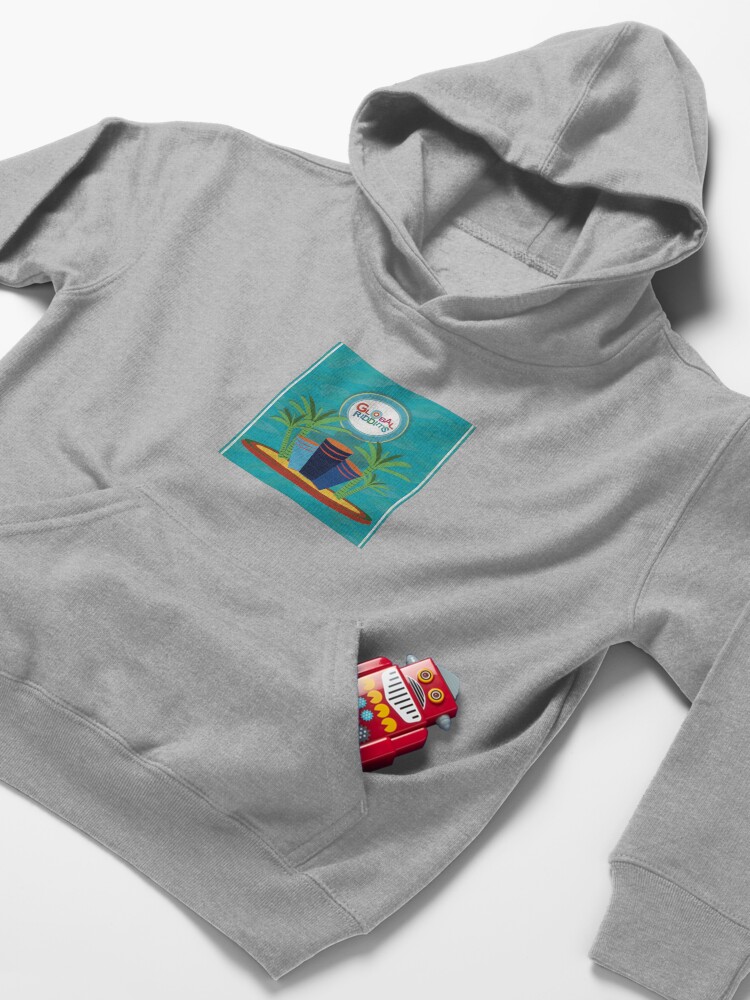 Alternate view of Gobal Riddims (7) Kids Pullover Hoodie