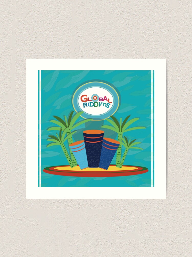 Alternate view of Gobal Riddims (7) Art Print