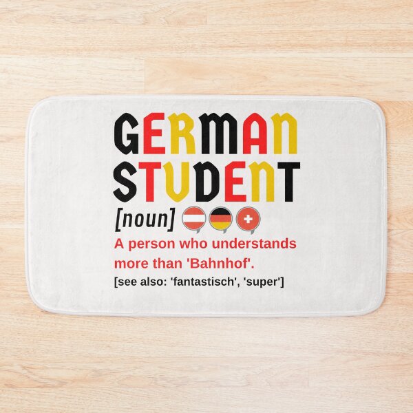 Item preview, German Student Funny Definition designed and sold by Time4German.