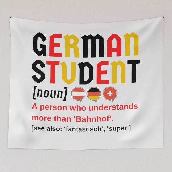 Item preview, German Student Funny Definition designed and sold by Time4German.