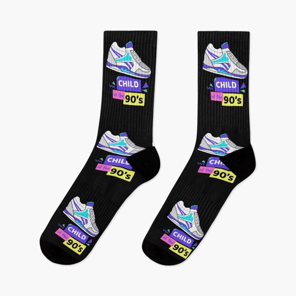 Item preview, Child of the 90s Retro Sneakers Trainers Tennis Shoes Design designed and sold by CreatedbyJR.