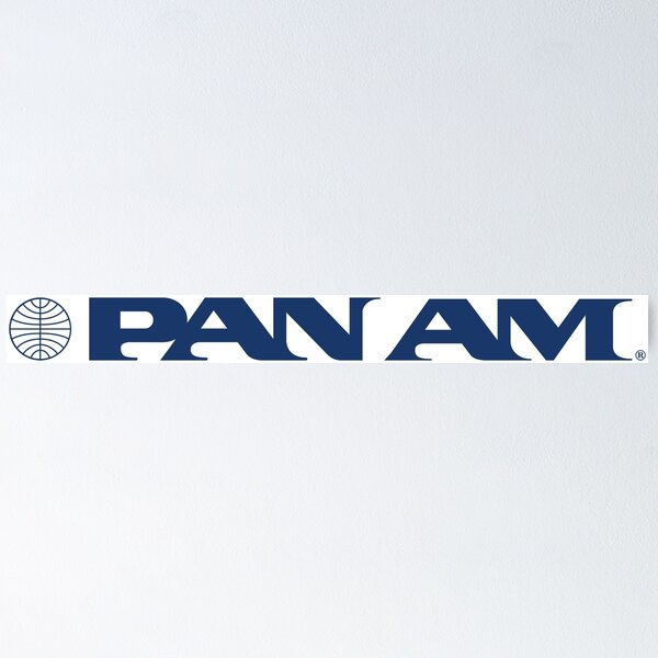 Item preview, Pan Am Stylized Wordmark with Globe designed and sold by Pan American World Airways, Inc..
