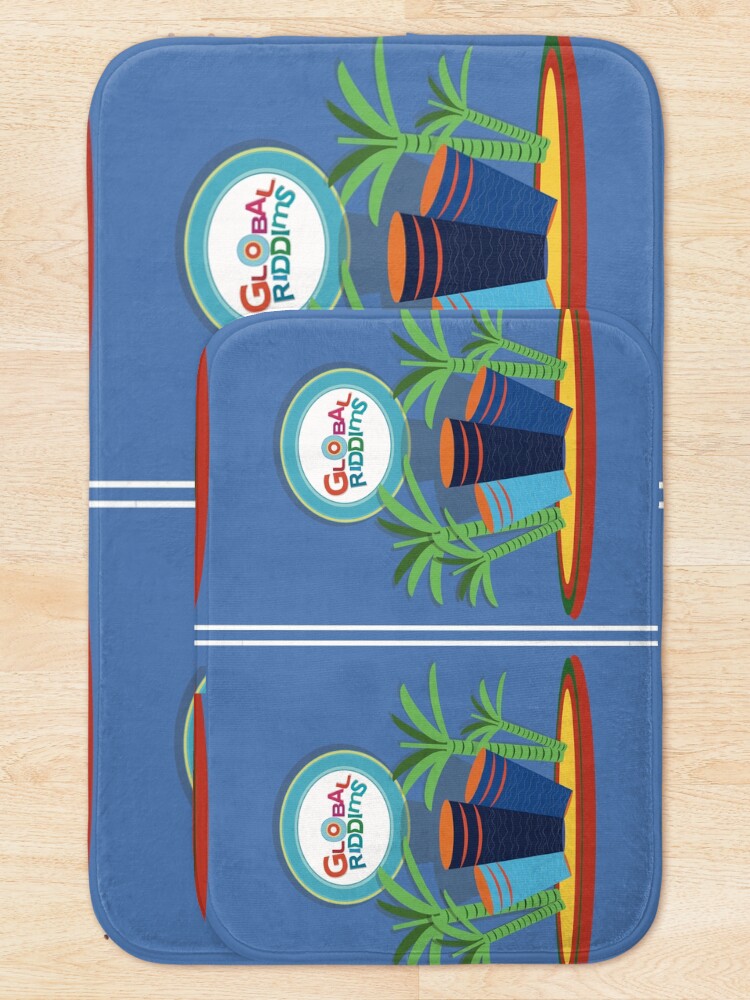 Alternate view of Gobal Riddims (9) Bath Mat