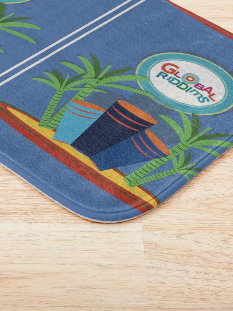 Alternate view of Gobal Riddims (9) Bath Mat