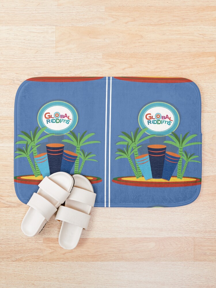 Alternate view of Gobal Riddims (9) Bath Mat