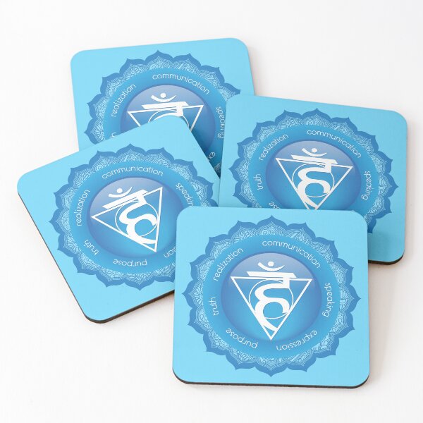 Item preview, Throat Chakra Mandala - 52 BBG designed and sold by chakraplaza.