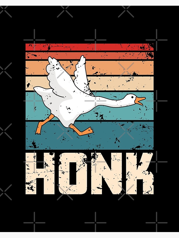 Goose Honk - Untitled Goose Game - Posters and Art Prints