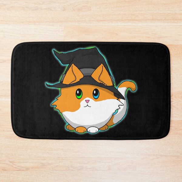 Item preview, Cute n Fluffy - Black Kitty Witch designed and sold by Katrina Montgomery.