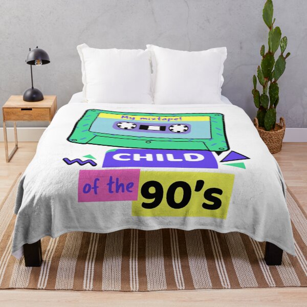 Item preview, Child of the 90s Cassette Retro Tape Music Design designed and sold by CreatedbyJR.