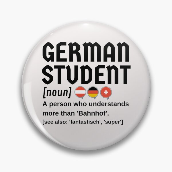 Item preview, German Deutsch Student Understands More Than Bahnhof designed and sold by Time4German.