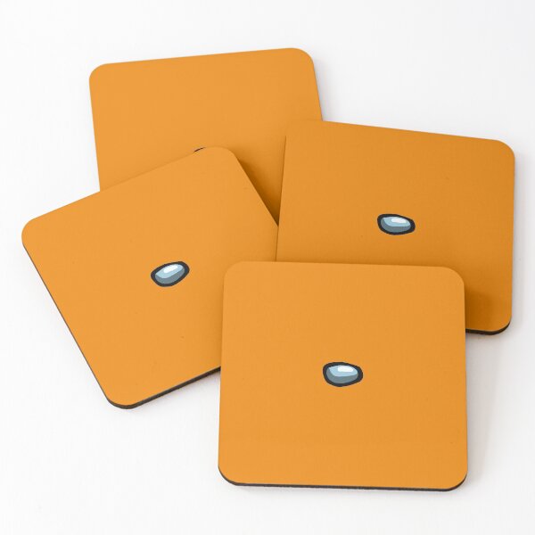 Among Us Crewmate (Orange) Coasters (Set of 4)