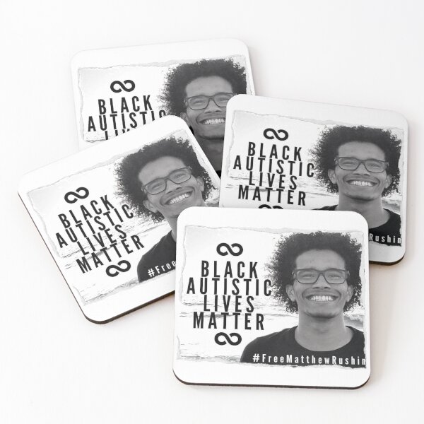 Item preview, Matthew Rushin (Black Autistic Lives Matter) designed and sold by Braxton Tanaka.