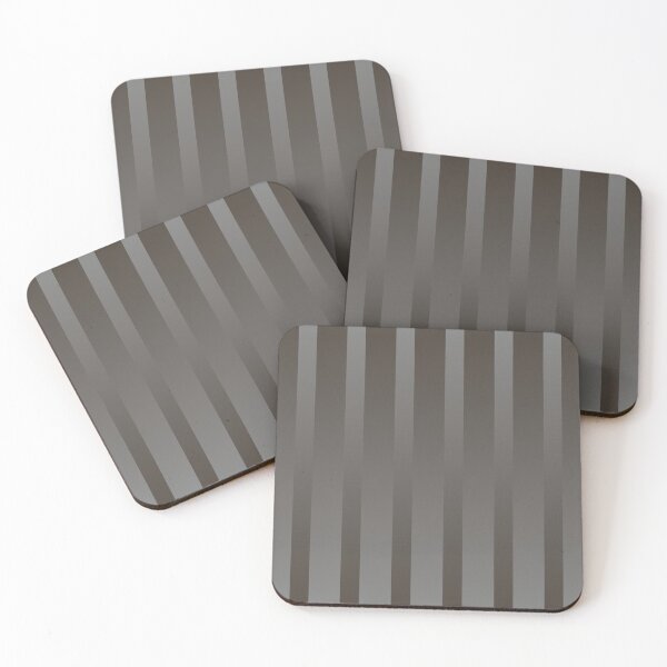 Item preview, Gradient taupe with elegant vertical stripes designed and sold by PetaJaneHome.