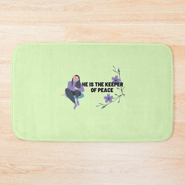 Item preview, Purple Christian He Is The Keeper Of Peace Aesthetic designed and sold by The Lord's Love Line.