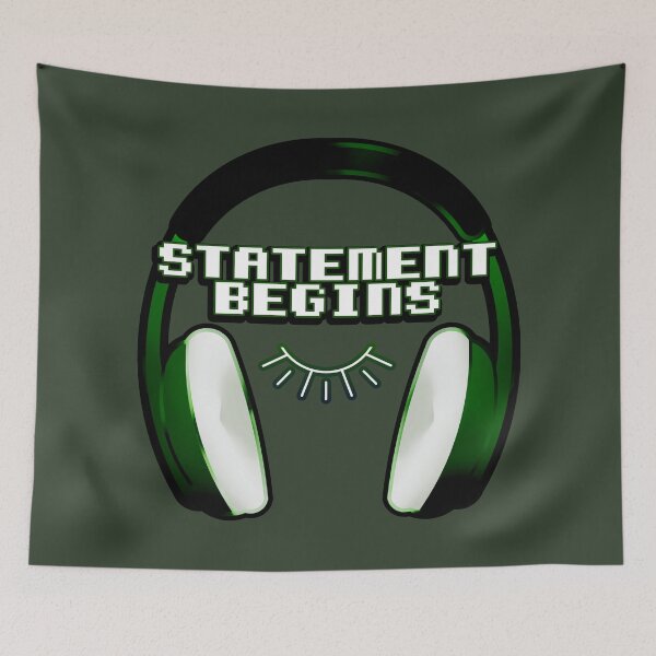 Item preview, Statement Begins - Headphones designed and sold by rollingtape.