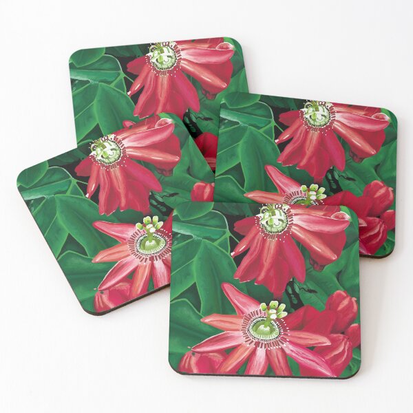 Item preview, Red  Passionflowers designed and sold by AmyAttrill.