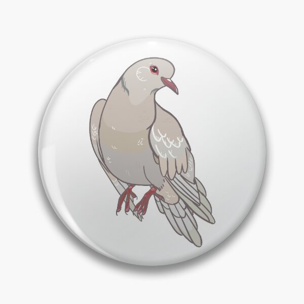 Item preview, White Ringneck Dove Fullbody designed and sold by casrakell.