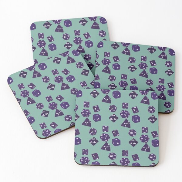 Item preview, Dice Everywhere - Purple designed and sold by LozMac.