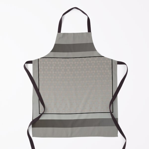 Item preview, Gradient taupe with an elegant pattern within a square frame designed and sold by PetaJaneHome.