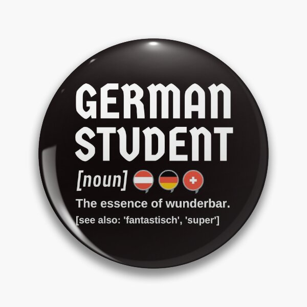 Item preview, German Deutsch Student Wonderful Wunderbar designed and sold by Time4German.