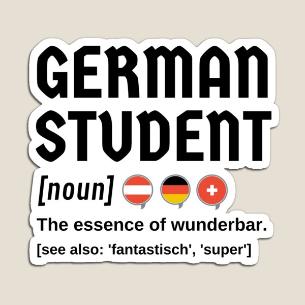 Item preview, Deutsch Deutsch Student Wonderful Wunderbar designed and sold by Time4German.