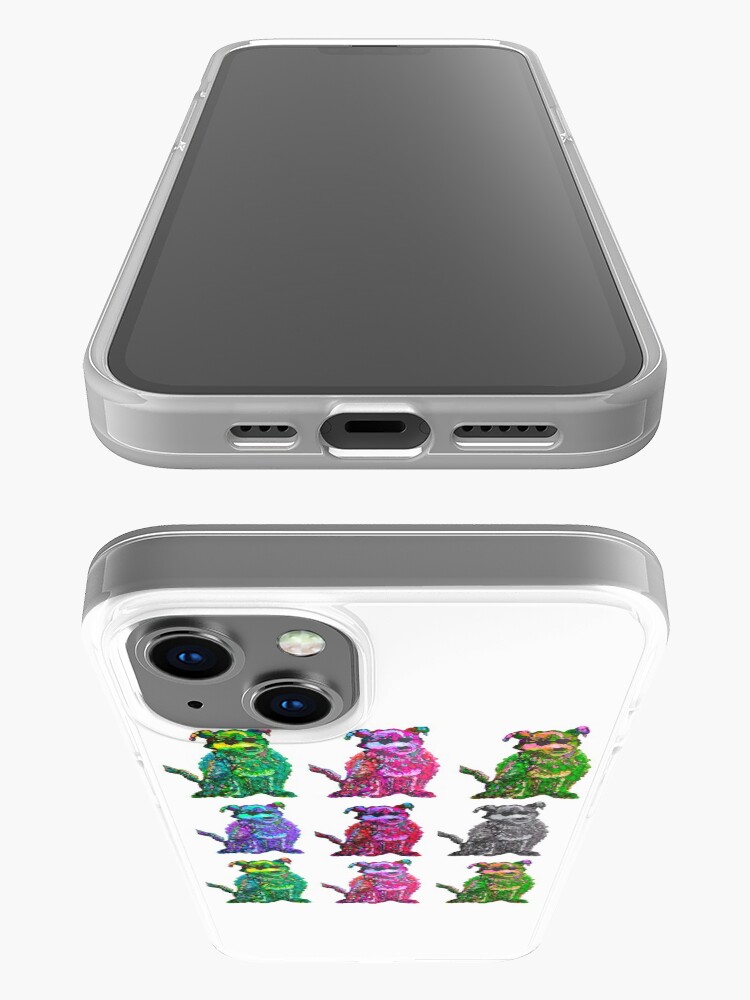 Alternate view of Cool Dogs Multi Colored iPhone Case