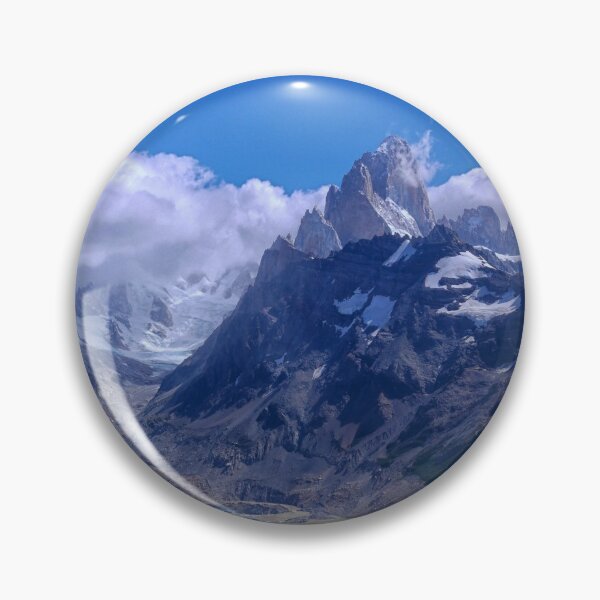 Item preview, Patagonian andes mountain vista designed and sold by stevepaint.