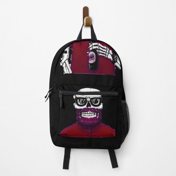 Item preview, Skull With Beard Hipster REDHEART designed and sold by DAREENTER.