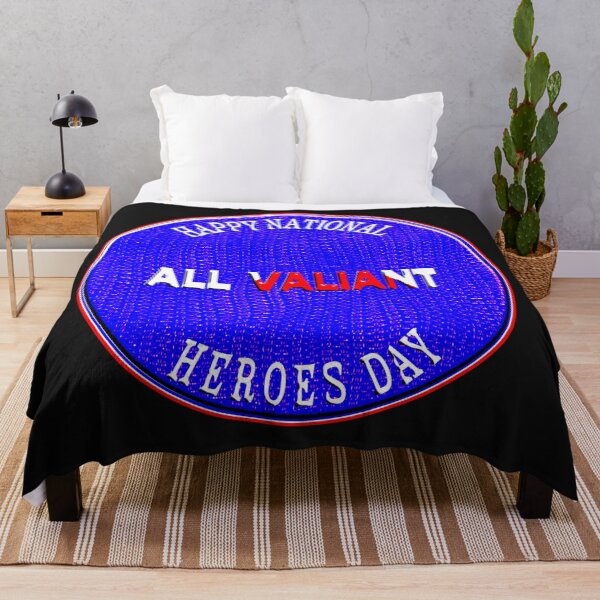Item preview, HAPPY NATIONAL HEROES DAY - ALL VALIANT designed and sold by Ralek.