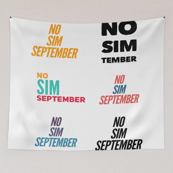Item preview, No Simp September  designed and sold by Rabia01.