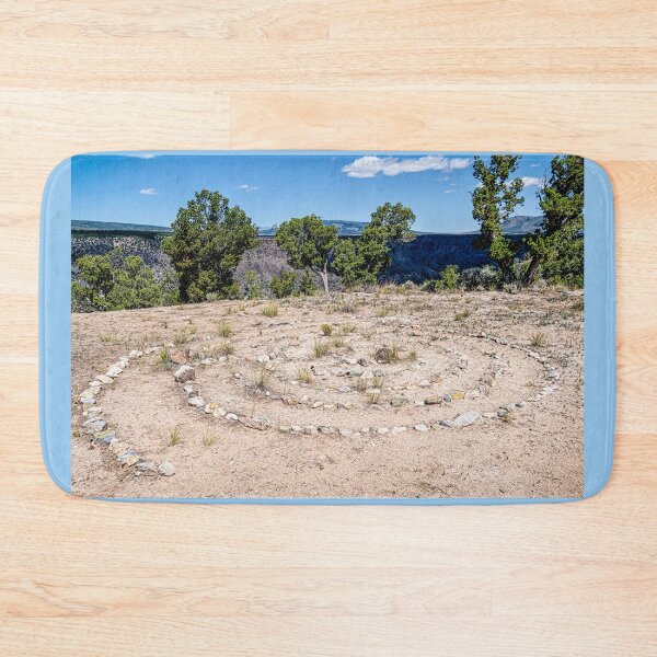Item preview, Labyrinth at Montoso Campground Wild Rivers New Mexico designed and sold by Debra Martz.