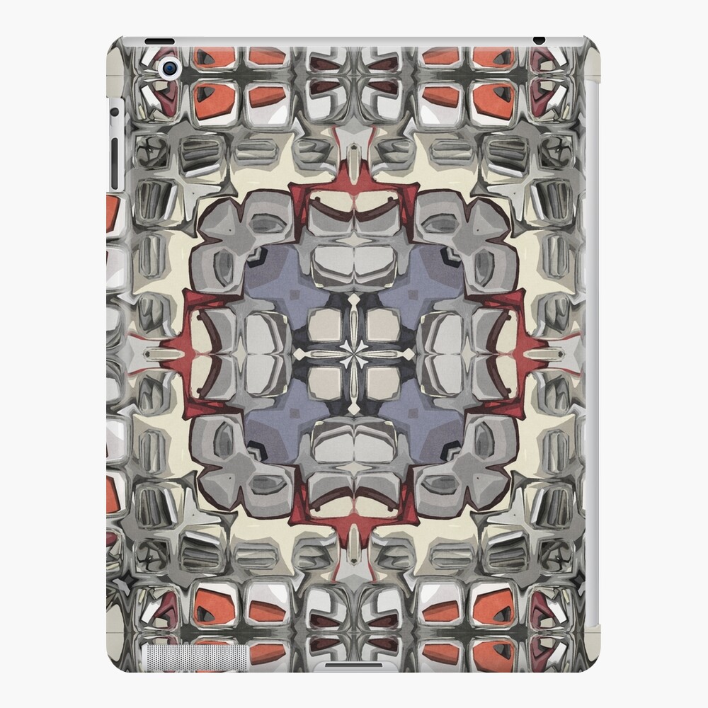 Textured Quadrant Abstract iPad Case & Skin