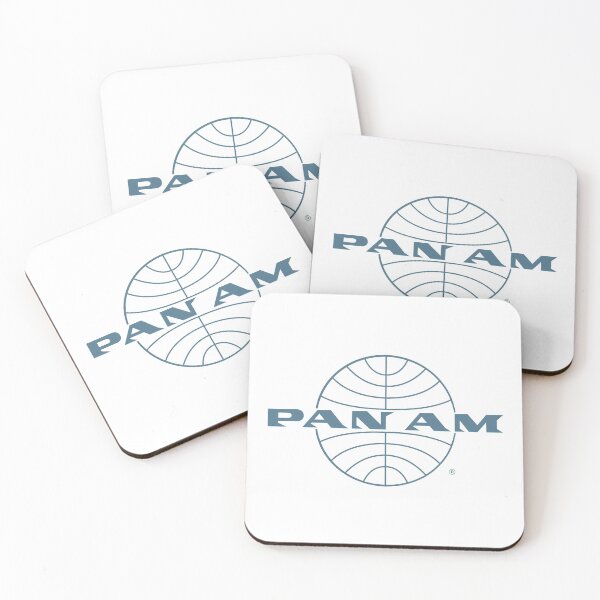 Item preview, Pan Am Early 1950s Wordmark Extending Thin Frame Globe designed and sold by Pan American World Airways, Inc..