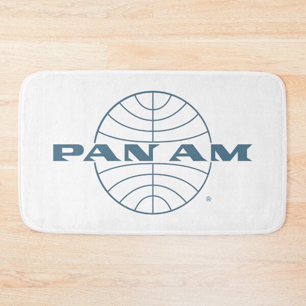 Item preview, Pan Am Early 1950s Wordmark Extending Thin Frame Globe designed and sold by Pan American World Airways, Inc..