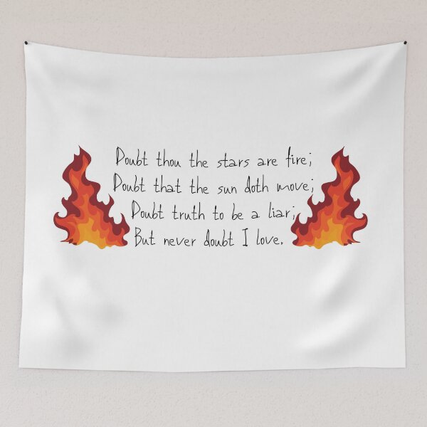 Item preview, Doubt the stars are fire: Hamlet's love letter designed and sold by bardnbangtan.