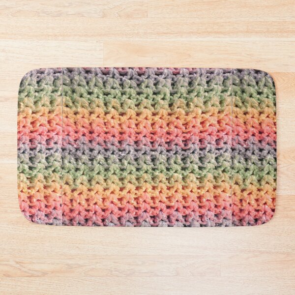 Item preview, Pattern Rainbow Pastel Knit Wool Yarn Crochet Tricot Magical Unicorn Texture designed and sold by Jolly-Yosei.
