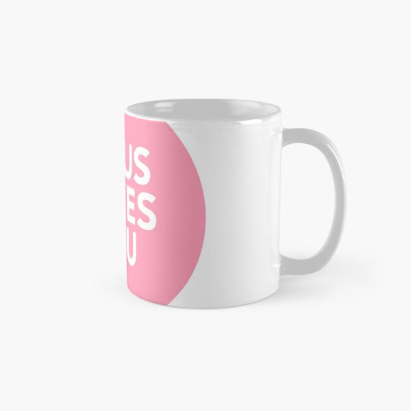 Item preview, jesus loves you (pink) designed and sold by Anchored  & Co..