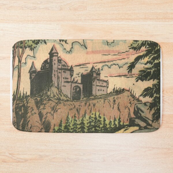 Item preview, British Castle - Vintage Retro Pop Art Anime Comic designed and sold by elevens.