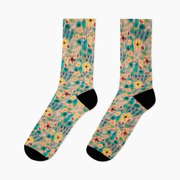 Item preview, Retro floral pattern designed and sold by umfhn.