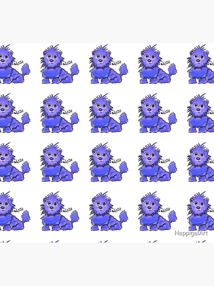 Copy of WatZit Enchanted Mythical Creature Blue by HappigalArt