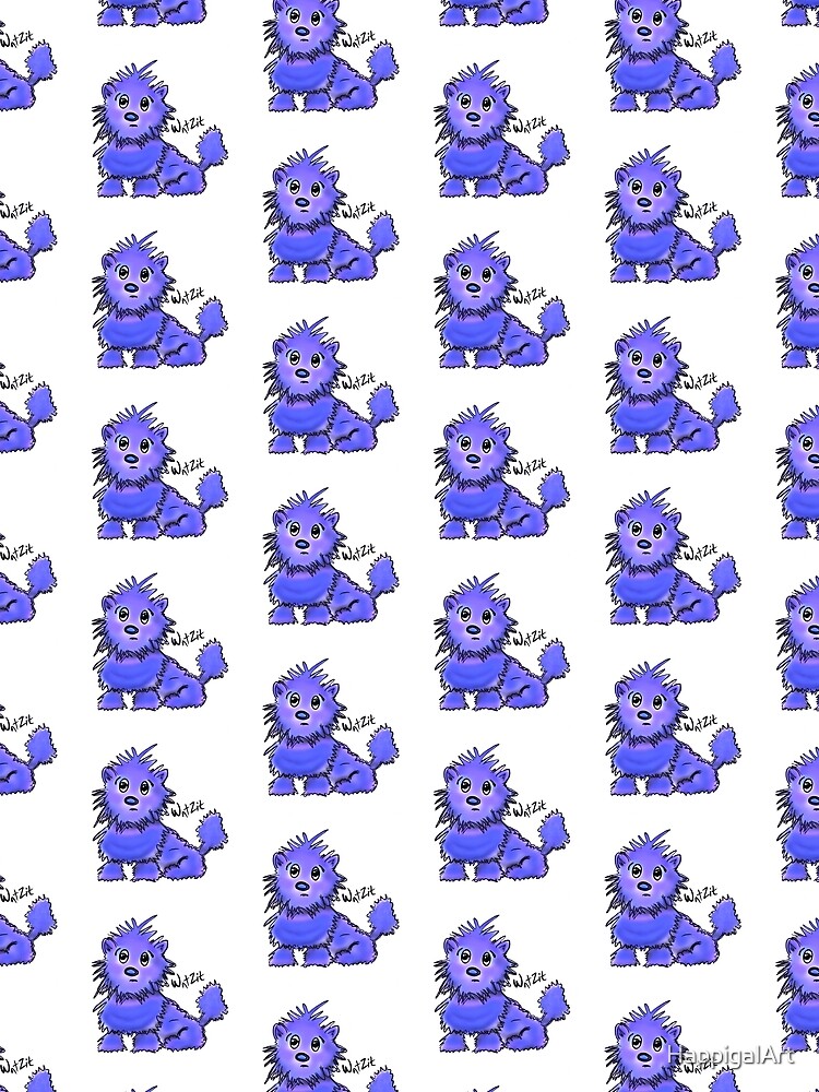 Copy of WatZit Enchanted Mythical Creature Blue by HappigalArt