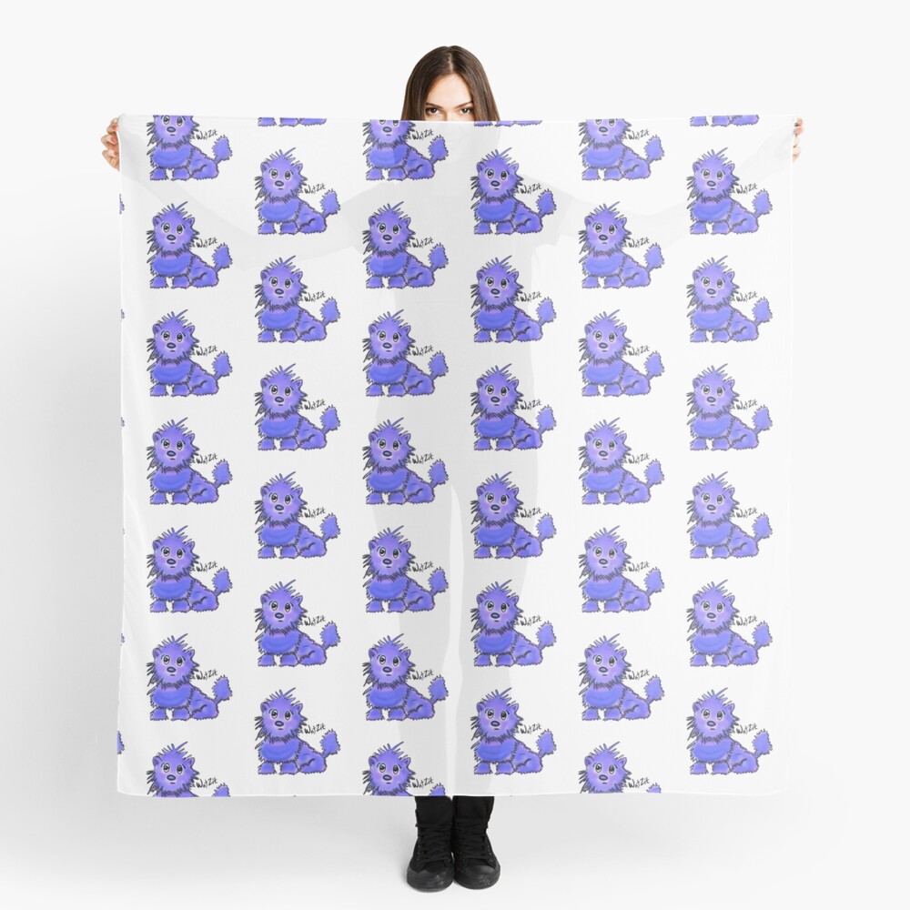 Copy of WatZit Enchanted Mythical Creature Blue Scarf