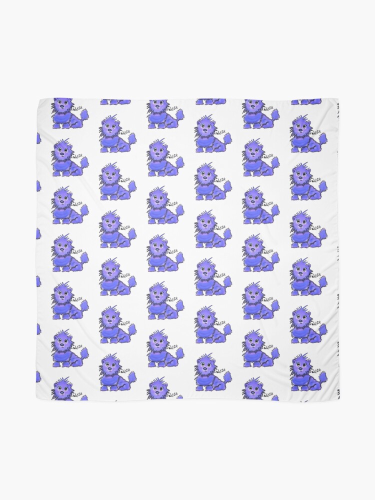 Alternate view of Copy of WatZit Enchanted Mythical Creature Blue Scarf