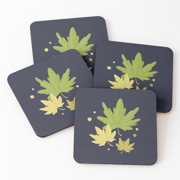 Item preview, Autumn leaves foliage green designed and sold by frangipaniarts.