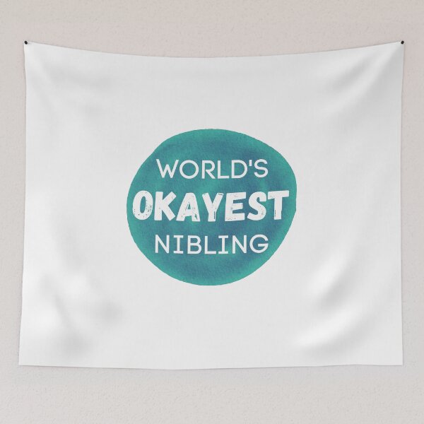 Item preview, World's Okayest Nibling designed and sold by sherwinc.