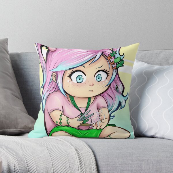Chibi Cactus Love Dekokissen