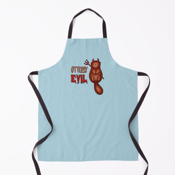 Item preview, Otterly Evil Otter Pun designed and sold by DeesDeesigns.